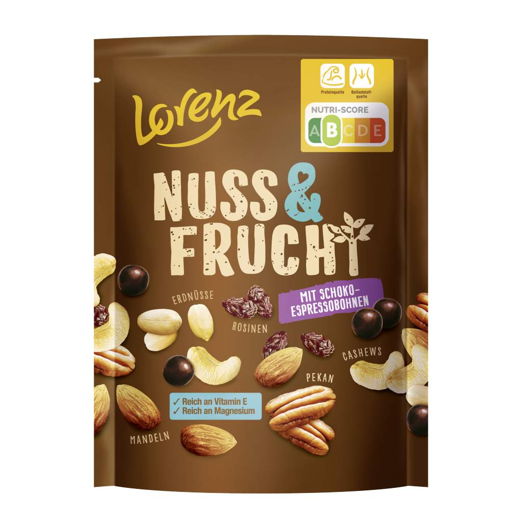 NuFru Schoko Espressobohnen