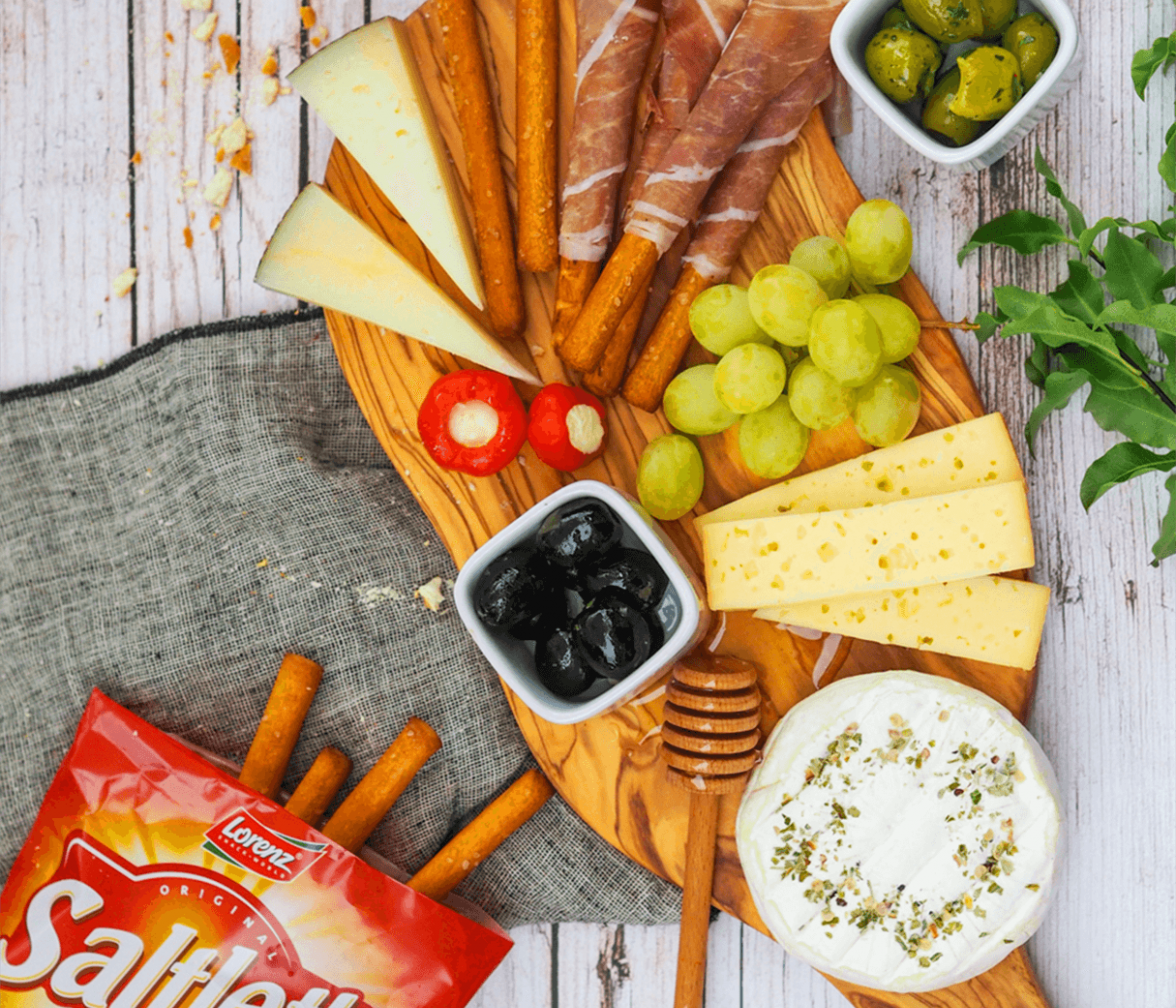 Anti-Pasti Platte mit Maxi-Sticks