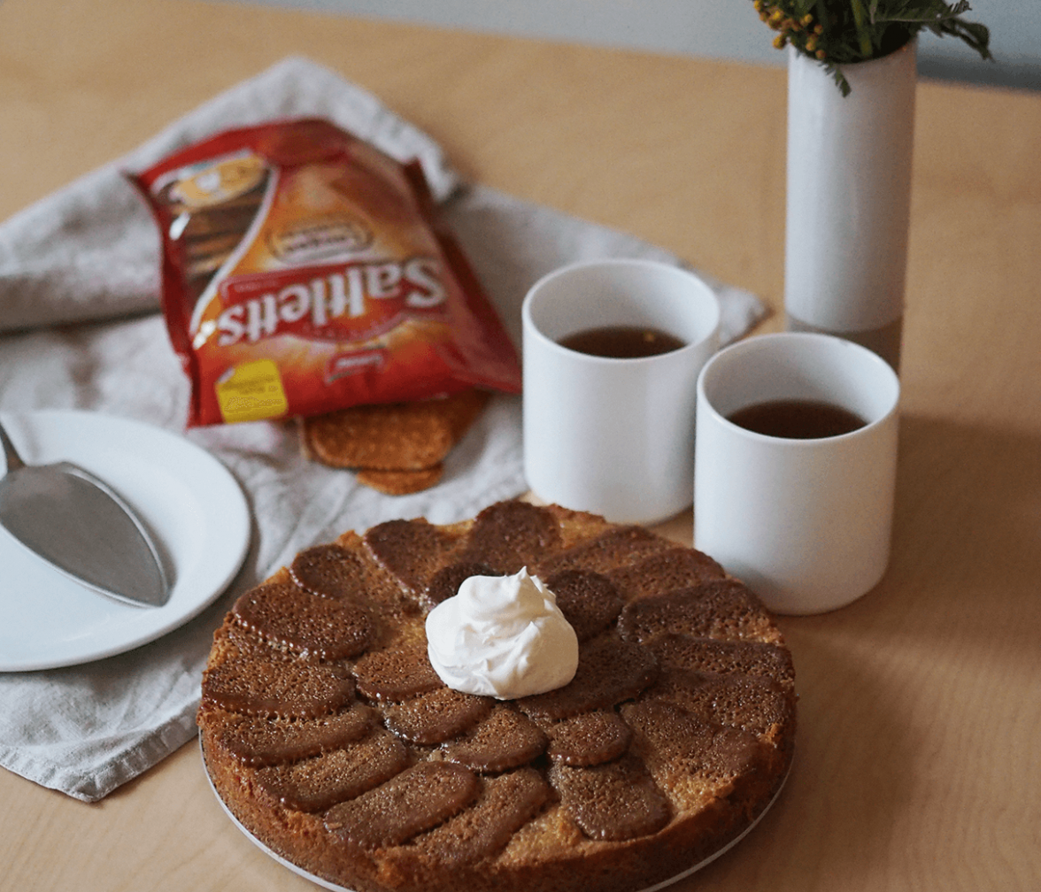 Cracker Caramel Pie