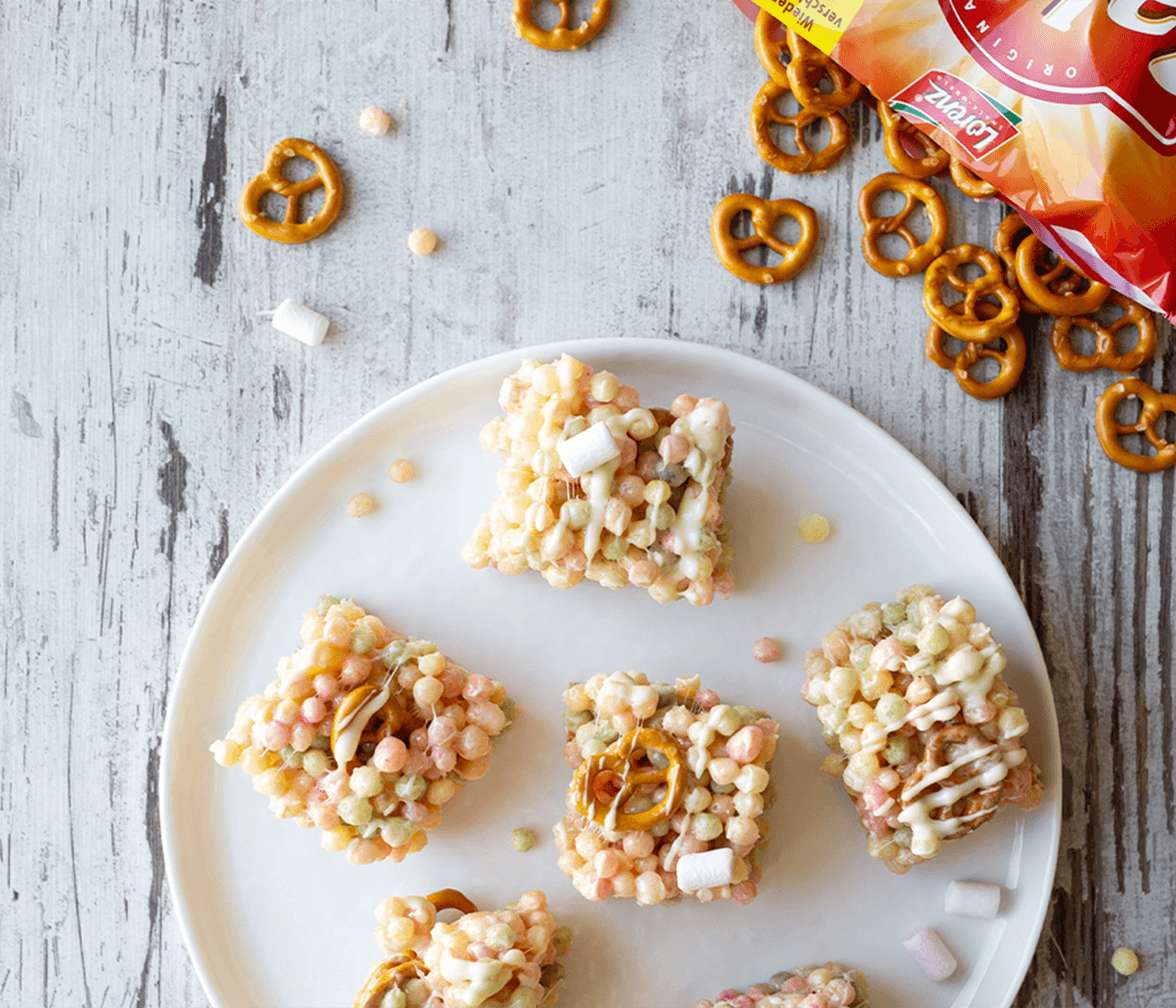 Puffreis-Snacks