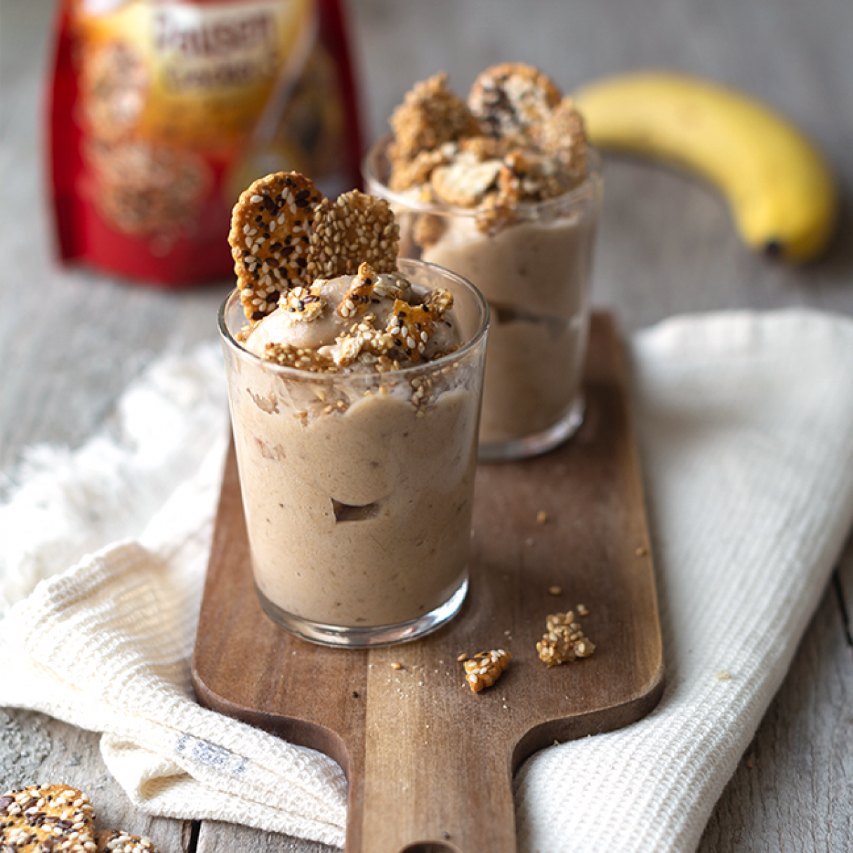 Chai-Nicecream mit PausenCracker