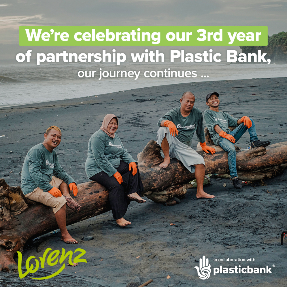 3 Jahre Zusammenarbeit mit Plastic Bank! 