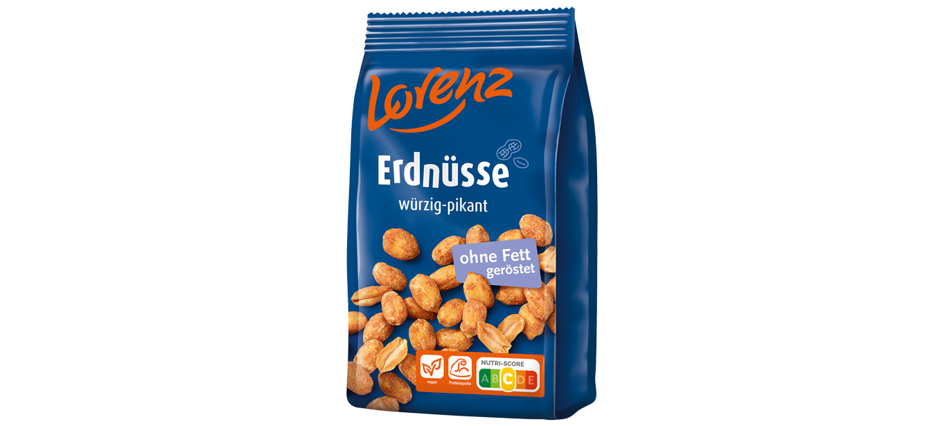 Erdnüsse würzig-pikant