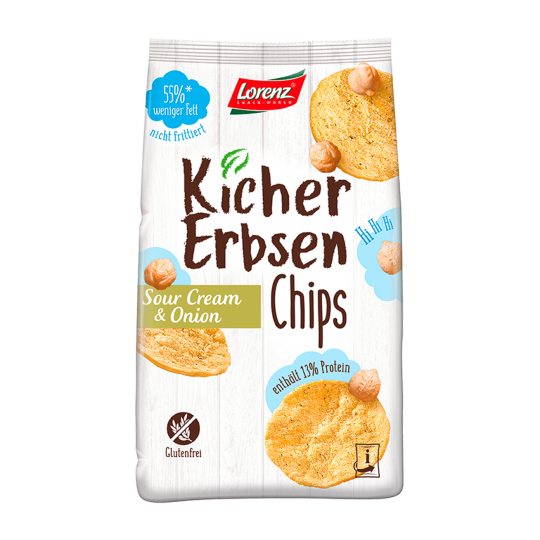 Lorenz Kichererbsenchips: Snackgenuss mit Proteinquelle und weniger Fett