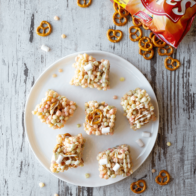 Puffreis-Snacks